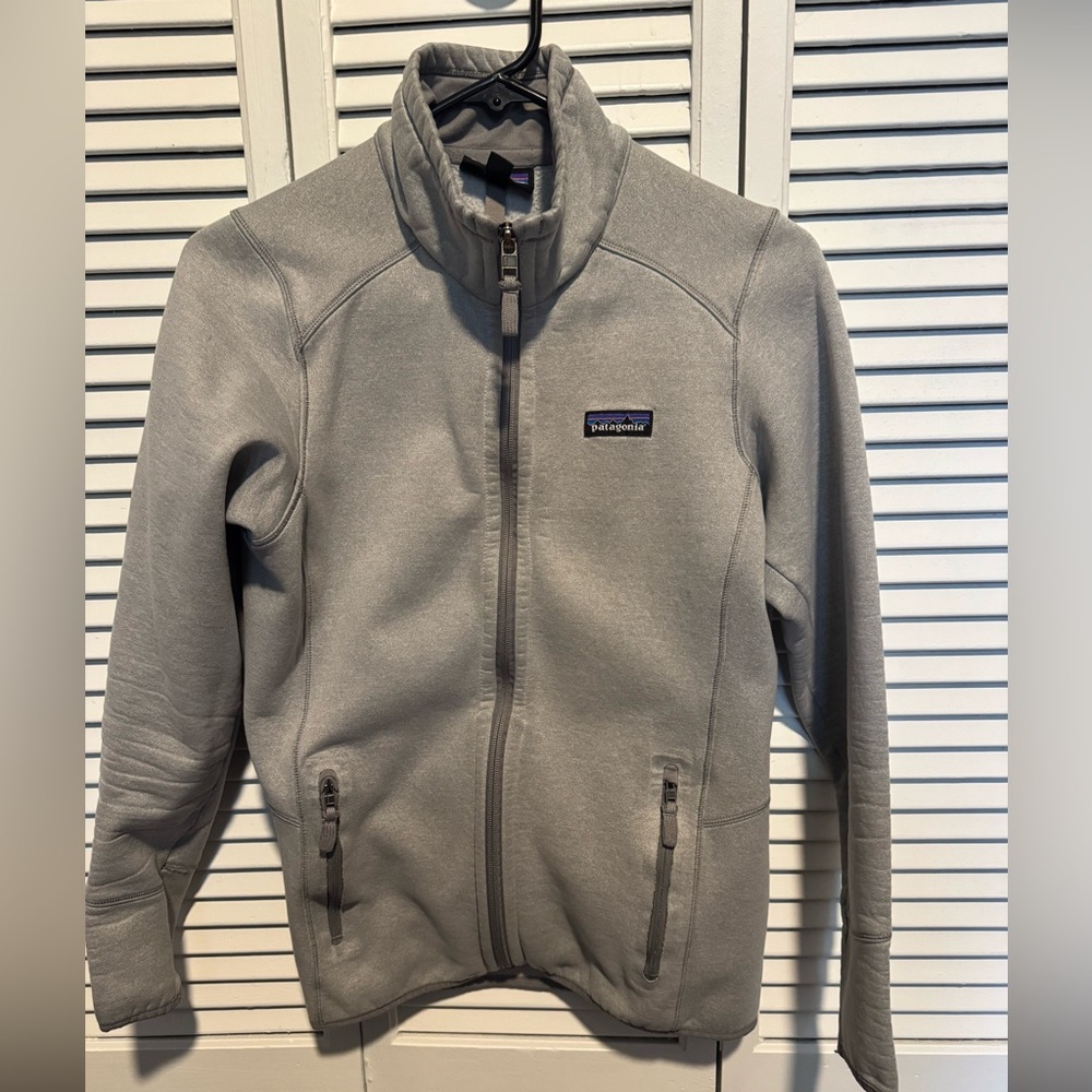 Patagonia Gray Hooded Jacket